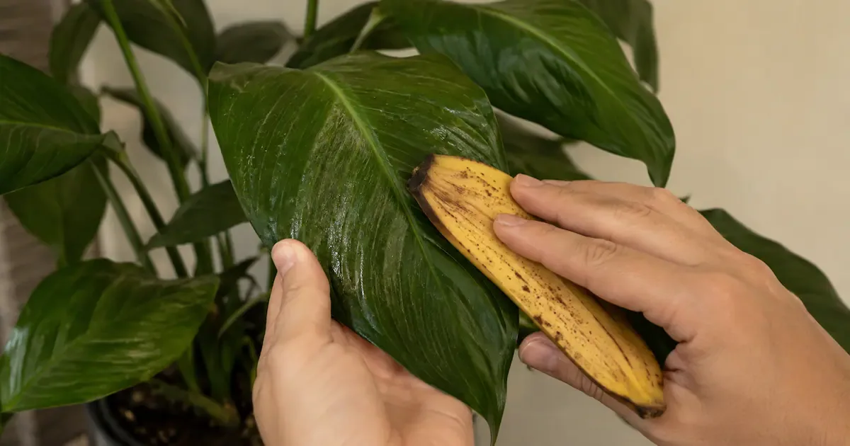 Banaaninkuori on viherkasvien uusi tehopuhdistaja – näin kikka toimii