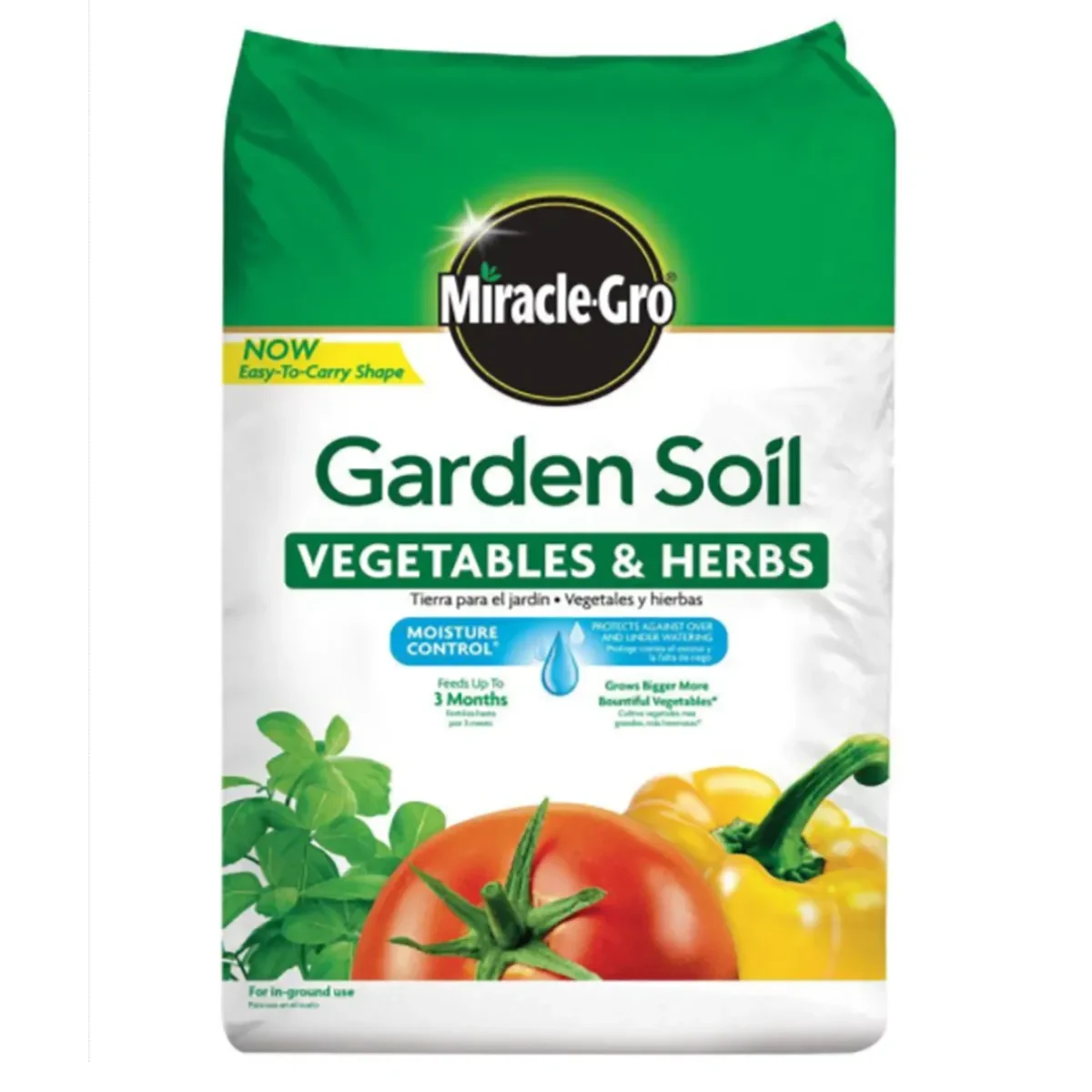 Best Soil for Herbs Options: Miracle-Gro Moisture Control