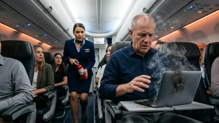 American Airlinesin matkustajakone kiitotiellä.