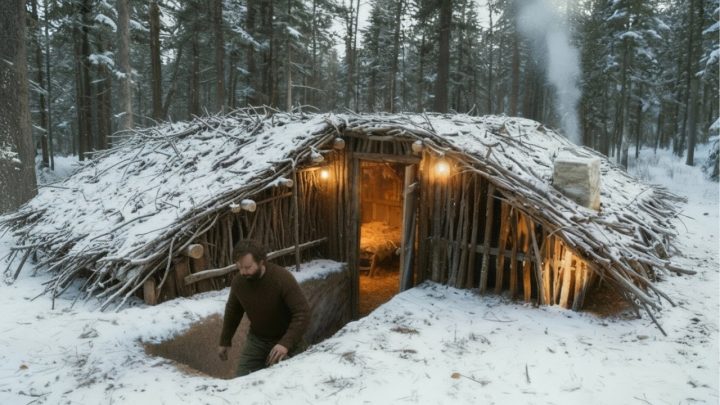 Neljä erämaamajoitetta: Näin rakennat kestävän suojan metsässä