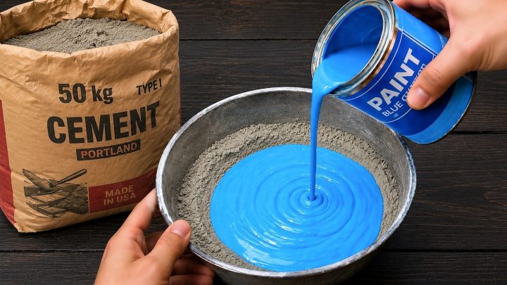 Sementin ja maalin yhdistäminen: Yllättävä niksi kestäviin DIY-projekteihin