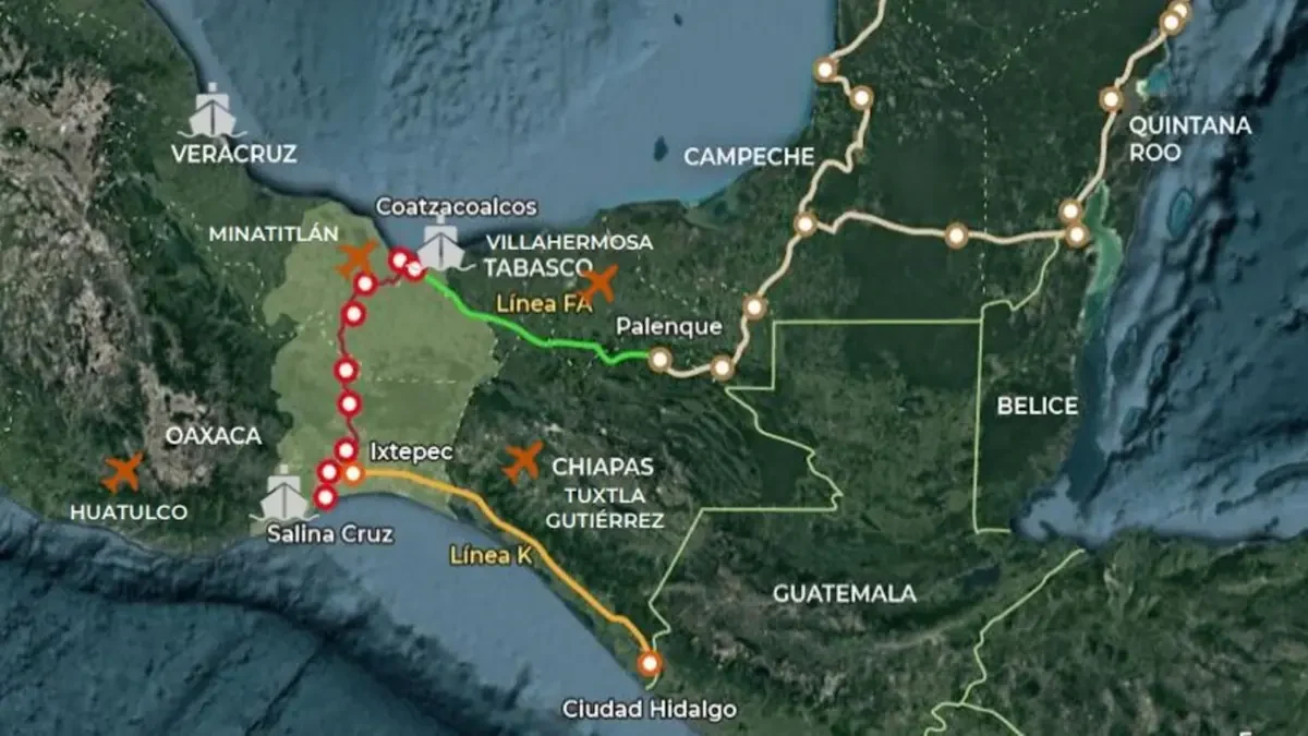 El canal de Panamá queda en el olvido: abre un nuevo corredor interoceánico que cambiará el comercio mundial. Foto: X/@CIIT_Mx