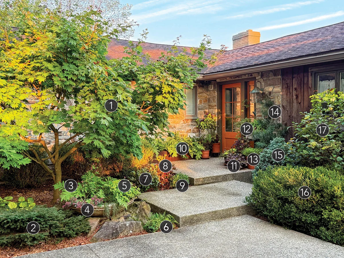 Heather Tuckman entryway garden design