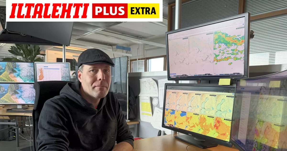 Kone vai ihminen? Näin sääennusteet todella syntyvät