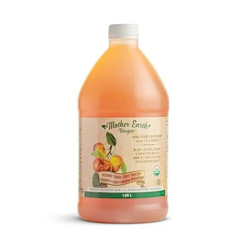 Mother Earth, Organic Apple Cider Vinegar With the Mother