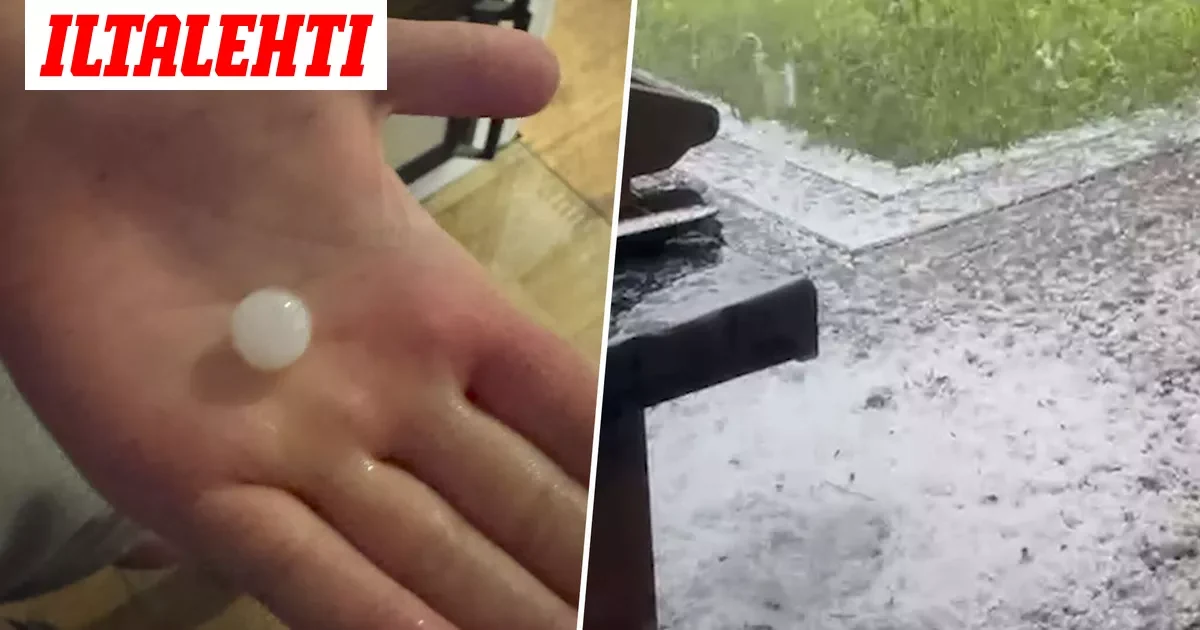 Rankkasateet ja salamaniskut piinaavat Pirkanmaata ja Pohjanmaata