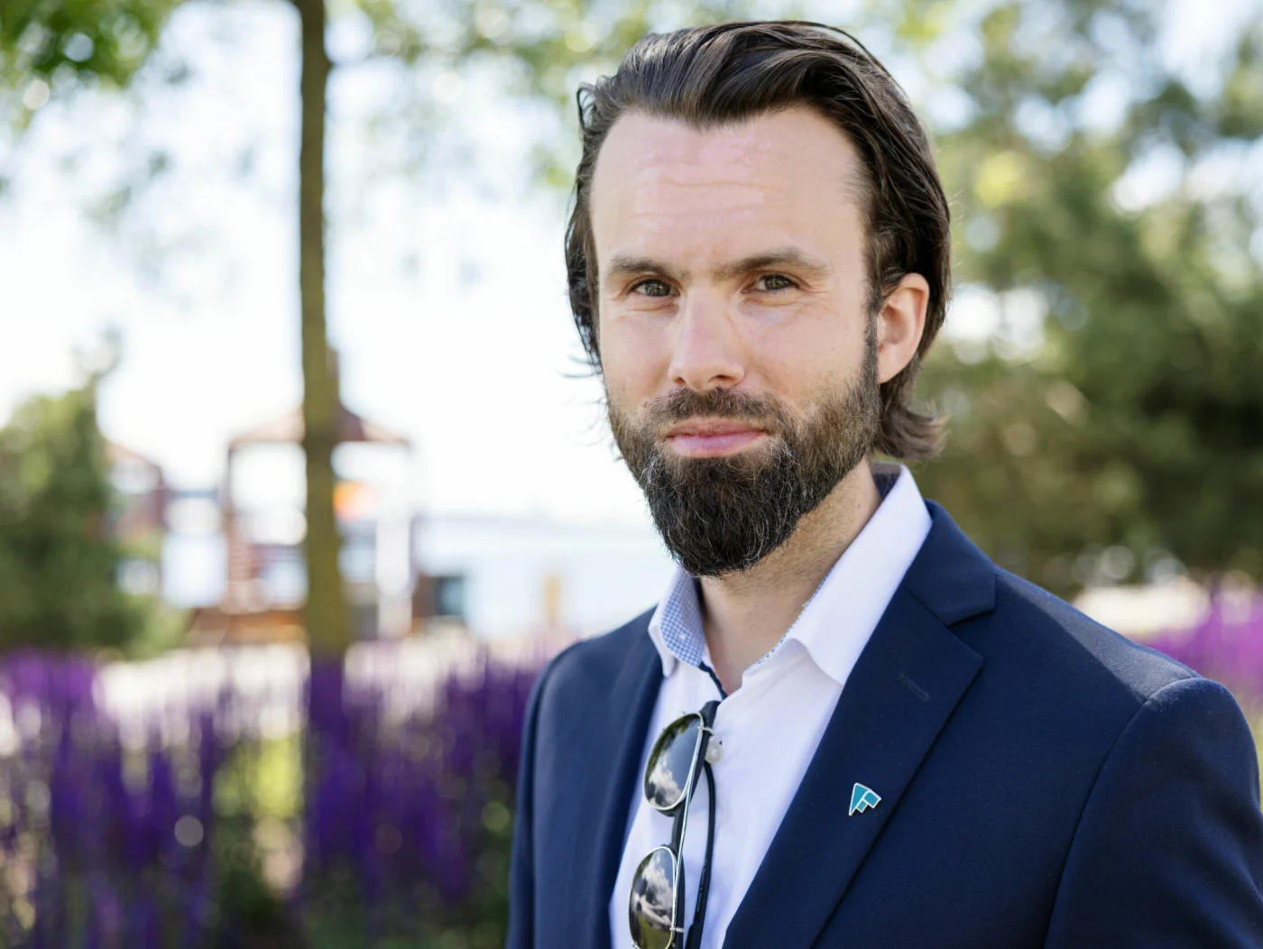 REAGERER: Thomas Iversen kommenterer funnene i undersøkelsen. Foto: Jonas Been Henriksen