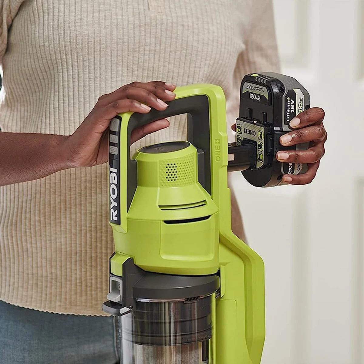 Ryobi 18 V One+ Rsv18 0 Cordless Floor Vacuum Cleaner