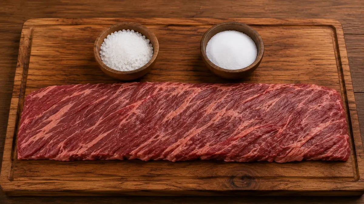 Sal fina o sal gruesa: cuál es mejor para ponerle a la carne y qué recomiendan los expertos