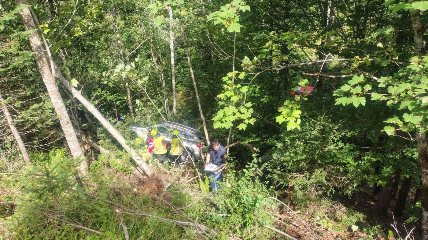 Unfall bei Vorderriß.