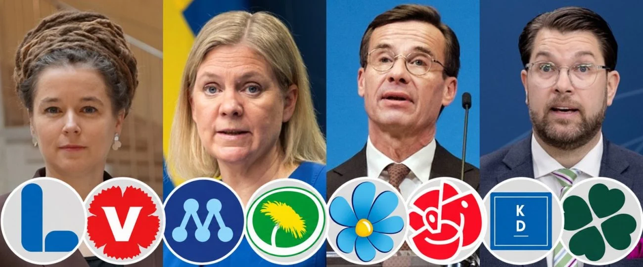Vedonlyöntikertoimet Ruotsin vaaleista: S+C+MP -hallituksen todennäköisyys 33,3 prosenttia