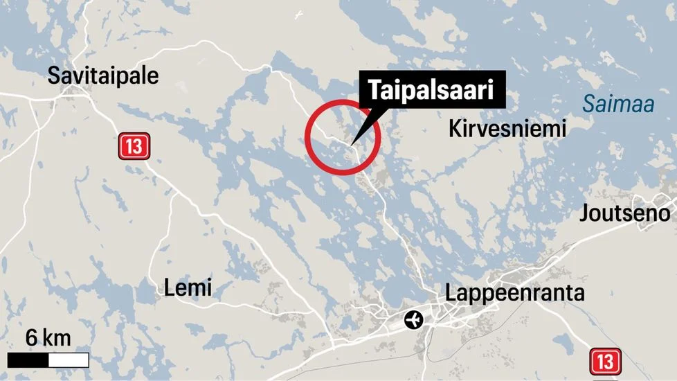 Viranomaiset etsivät kadonnutta henkilöä Saimaalla.