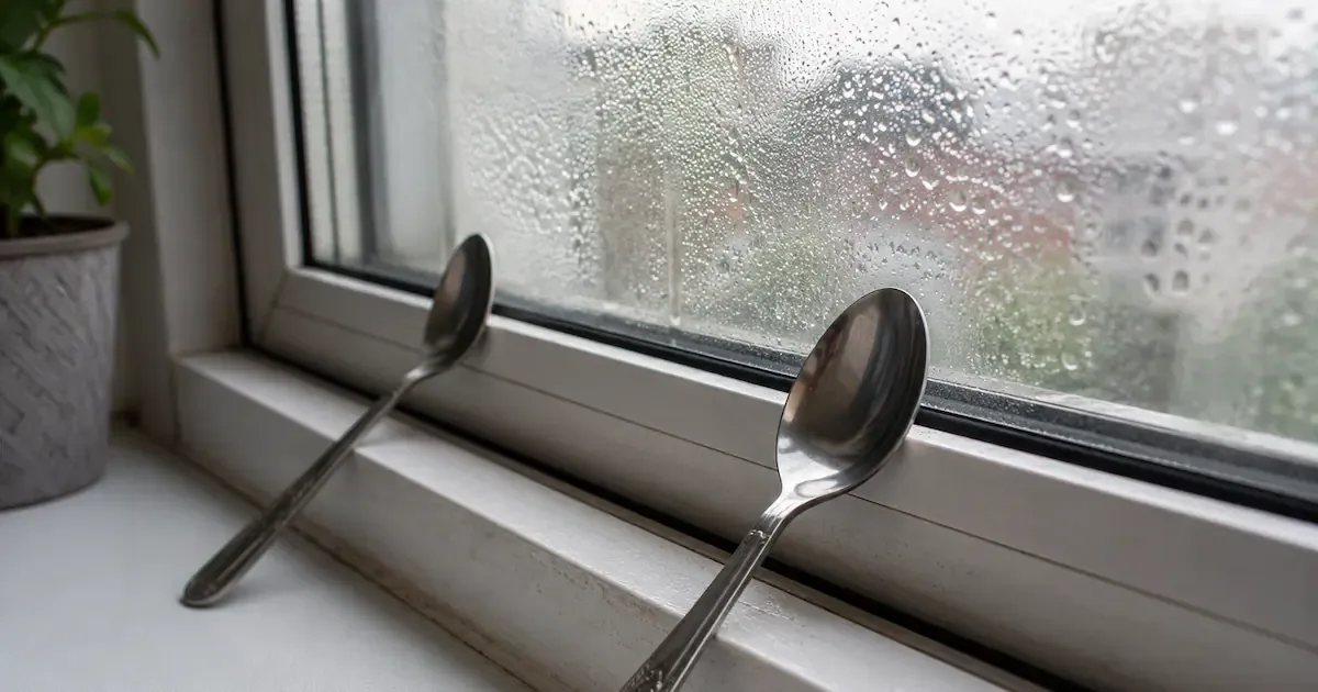 Yksinkertainen lusikkaniksi estää ikkunoiden huurtumisen ja kosteuden kotonasi