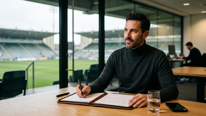 Mikel Arteta johtamassa Arsenalin ottelua kentän laidalta