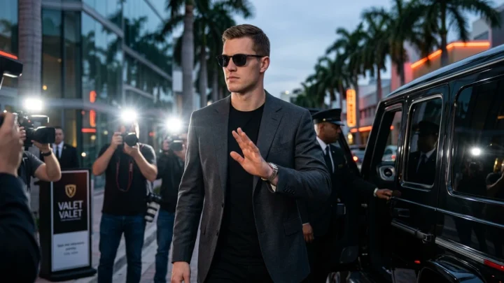 Florida Panthersin kapteeni Aleksander Barkov jäällä pelivarusteissa