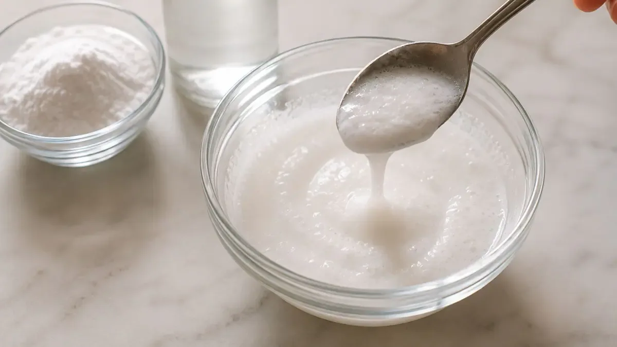 Mezclar bicarbonato de sodio con agua: por qué lo recomiendan y para qué sirve